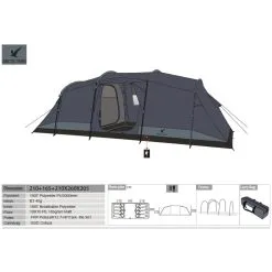 Arctic Tern Family Camp 8p -Outwell Butikk arctic tern family camp 8p ensign blue 22