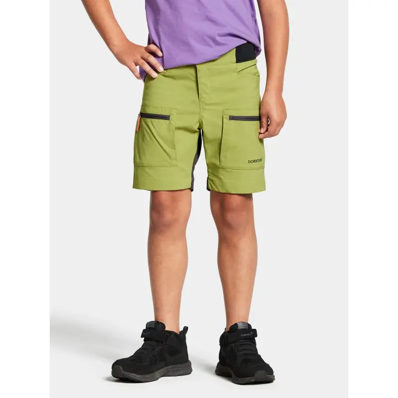 Kids' Ekoxen Shorts 2 DIDRIKSONS Kids' Ekoxen Shorts 2 -Outwell Butikk didriksons kids ekoxen shorts 2 fern green 2