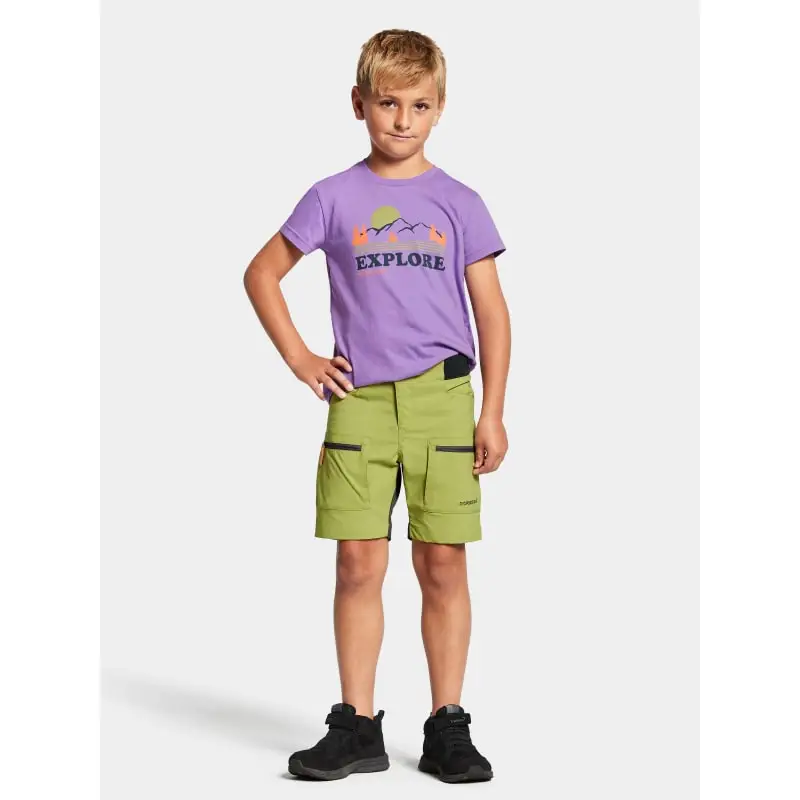 Kids' Ekoxen Shorts 2 DIDRIKSONS Kids' Ekoxen Shorts 2 -Outwell Butikk didriksons kids ekoxen shorts 2 fern green 6