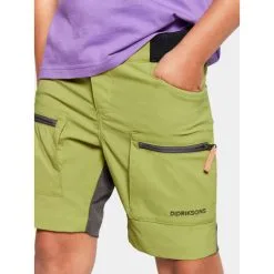 DIDRIKSONS Kids' Ekoxen Shorts 2 7 DIDRIKSONS Kids' Ekoxen Shorts 2 -Outwell Butikk didriksons kids ekoxen shorts 2 fern green 7