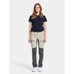 DIDRIKSONS Women's Ara Pants 3 DIDRIKSONS Women's Ara Pants -Outwell Butikk didriksons women s ara pants light beige 3