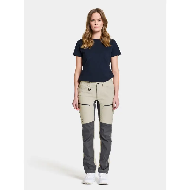 Women's Ara Pants DIDRIKSONS Women's Ara Pants -Outwell Butikk didriksons women s ara pants light beige 3