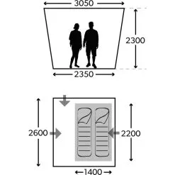 Dometic Auto AIR REDUX -Outwell Butikk dometic auto air redux grey 2