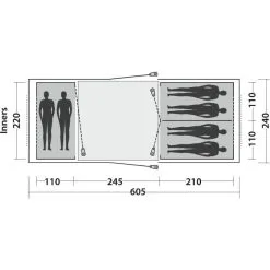 Easy Camp Huntsville Twin 600 -Outwell Butikk easy camp huntsville twin 600