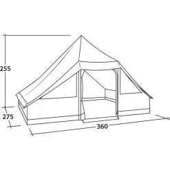 Easy Camp Moonlight Cabin -Outwell Butikk easy camp moonlight cabin moonlight grey 4