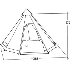 Easy Camp Moonlight Tipi -Outwell Butikk easy camp moonlight tipi 3