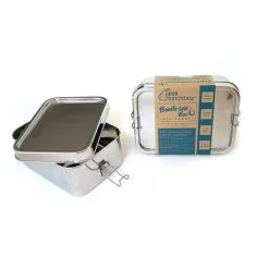 ECOlunchbox Bento Wet Box Rectangle -Outwell Butikk ecolunchbox bento wet box rectangle stainless steel 2