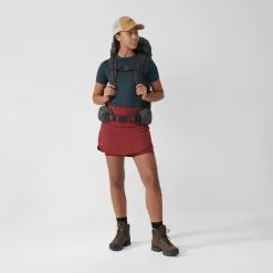 FJÄLLRÄVEN Women's Abisko Midsummer Skort -Outwell Butikk fjallraven women s abisko midsummer skort pomegranate red 2