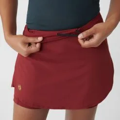 FJÄLLRÄVEN Women's Abisko Midsummer Skort -Outwell Butikk fjallraven women s abisko midsummer skort pomegranate red 5