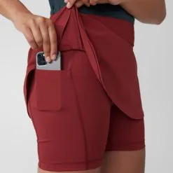 FJÄLLRÄVEN Women's Abisko Midsummer Skort -Outwell Butikk fjallraven women s abisko midsummer skort pomegranate red 6