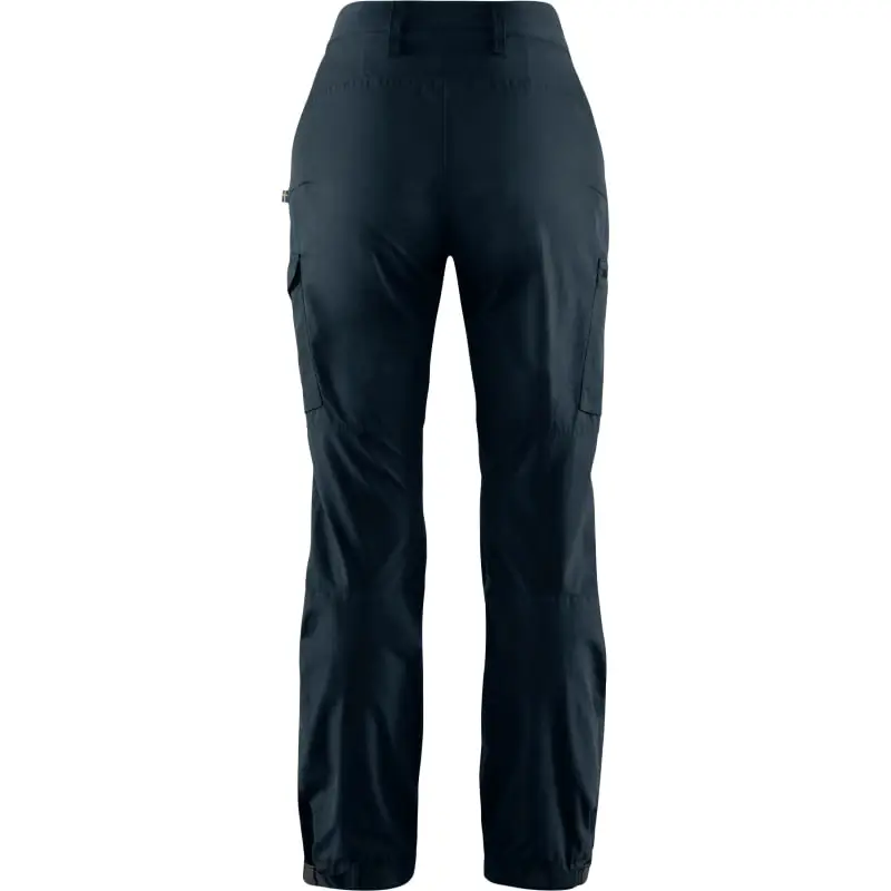 Women's Kaipak Trousers Curved FJÄLLRÄVEN Women's Kaipak Trousers Curved -Outwell Butikk fjallraven women s kaipak trousers curved dark navy 1