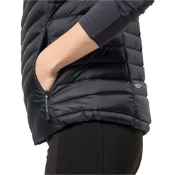 Jack Wolfskin Women's Passamani Down Vest -Outwell Butikk jack wolfskin women s passamani down vest black 3
