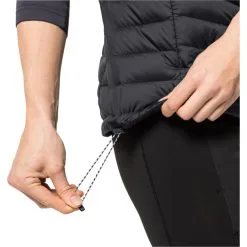 Jack Wolfskin Women's Passamani Down Vest -Outwell Butikk jack wolfskin women s passamani down vest black 4