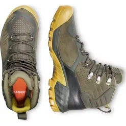 Mammut Women's Sapuen High GORE-TEX 4 Mammut Women's Sapuen High GORE-TEX -Outwell Butikk mammut women s sapuen high gore tex dark tin amber green 4