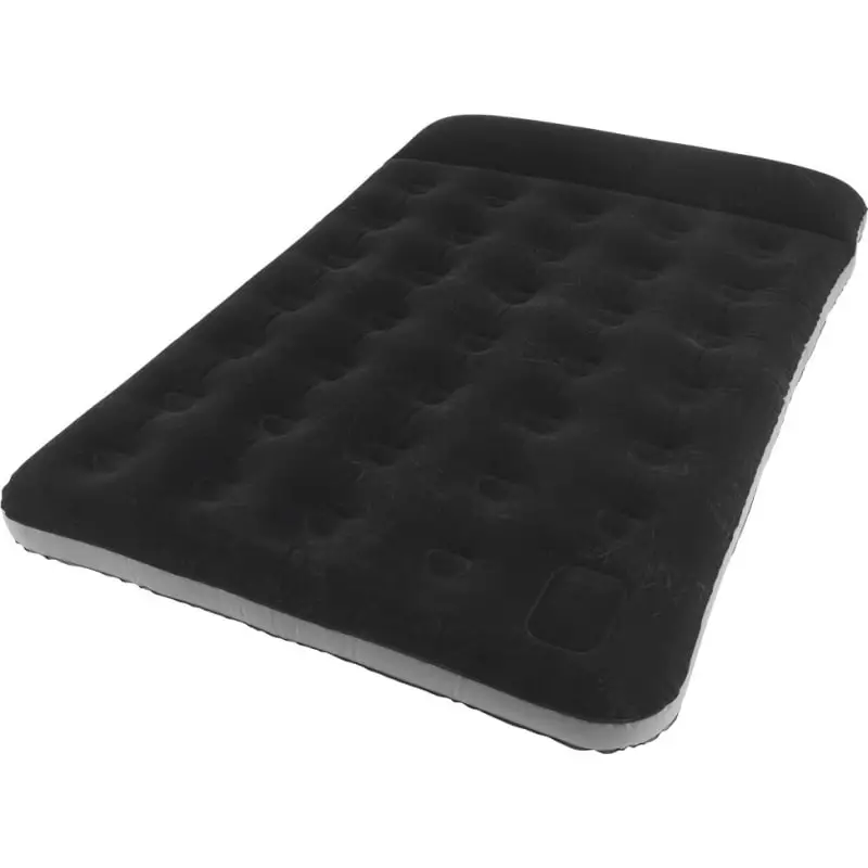 Classic with Pillow & Pump Double Outwell Classic With Pillow & Pump Double -Outwell Butikk outwell classic with pillow pump double black grey