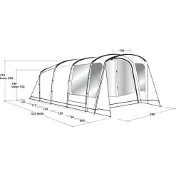 Outwell Greenwood 4 -Outwell Butikk outwell greenwood 4 dark leaf 9