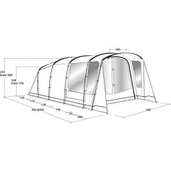 Outwell Greenwood 5 -Outwell Butikk outwell greenwood 5 dark leaf 4