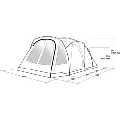 Outwell Springwood 6SG -Outwell Butikk outwell springwood 6sg blue 10