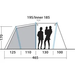Outwell Starhill 4A -Outwell Butikk outwell starhill 4a blue 8
