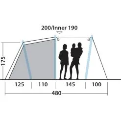 Outwell Starhill 5A -Outwell Butikk outwell starhill 5a blue 3