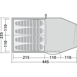 Robens Double Dreamer 4 -Outwell Butikk robens double dreamer 4 sand green 15