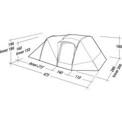 Robens Double Dreamer 5 -Outwell Butikk robens double dreamer 5 sand green 10