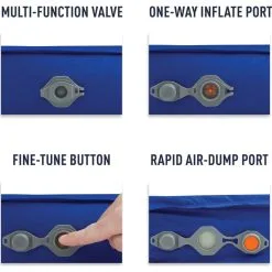 Sea To Summit Comfort Deluxe Self Inflating Camper Van V2 -Outwell Butikk sea to summit comfort deluxe self inflating camper van v2 byron blue 2