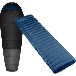 Urberg 2-Season Sleeping Bag G5 + Airmat Pump