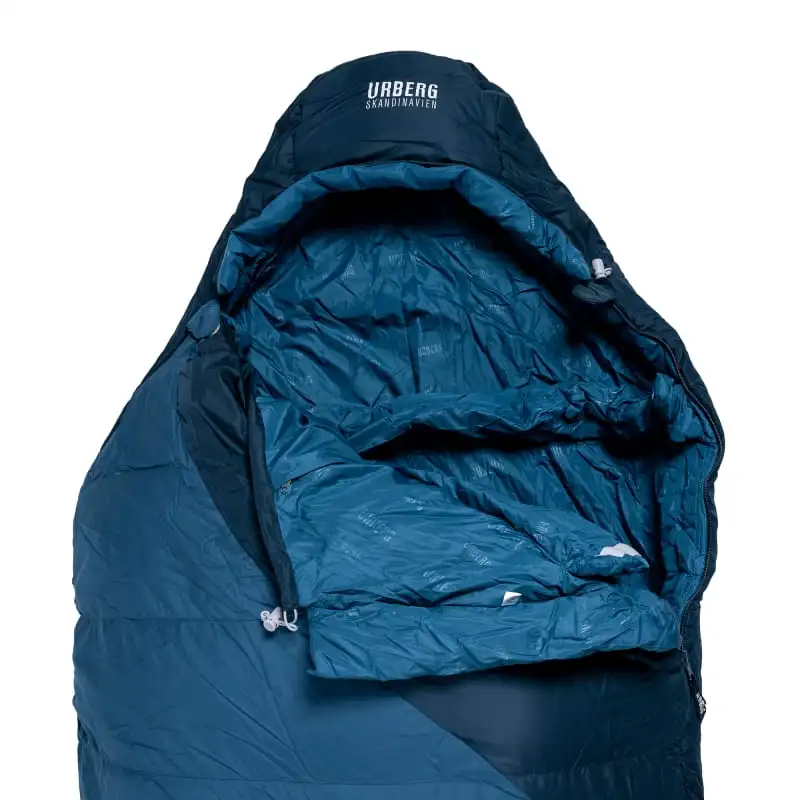 Ritsem Hybrid Sleepingbag 5°C Urberg Ritsem Hybrid Sleepingbag 5°C -Outwell Butikk urberg ritsem hybrid sleepingbag 5 c midnight navy mallard blue 1
