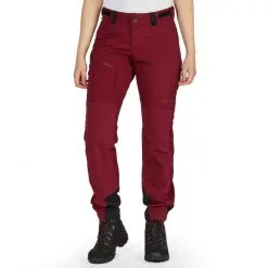 Urberg Women's Bjørndalen Hiking Pants -Outwell Butikk urberg women s bjorndalen hiking pants cabernet 2