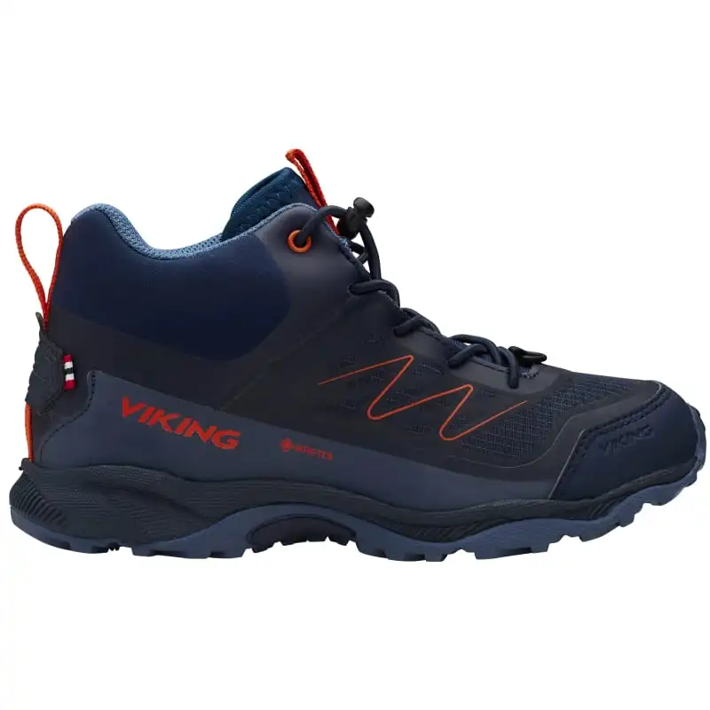 Kids' Tind Mid Gore-Tex Viking Footwear Kids' Tind Mid Gore-Tex -Outwell Butikk viking footwear kid s tind mid gore tex navy rust 2
