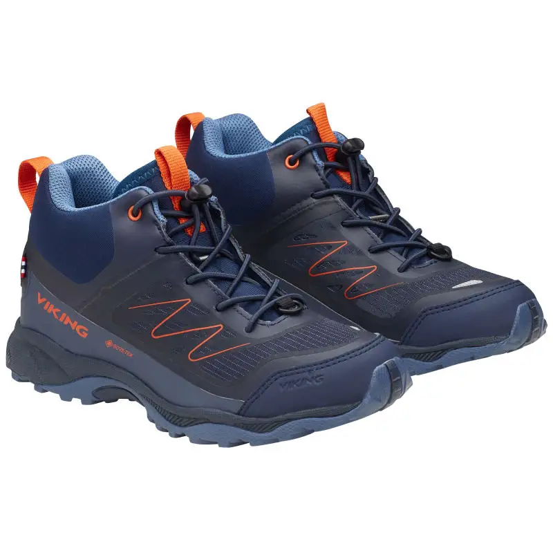 Kids' Tind Mid Gore-Tex Viking Footwear Kids' Tind Mid Gore-Tex -Outwell Butikk viking footwear kid s tind mid gore tex navy rust